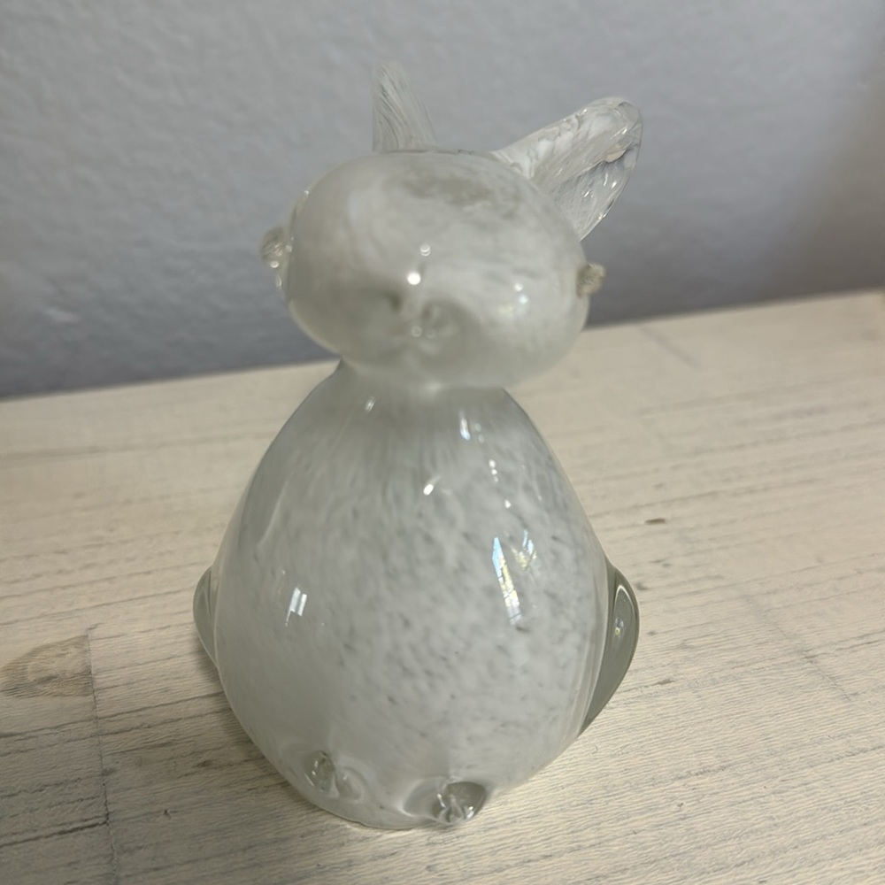 Glass Rabbit Figurine - Picture 2 of 5